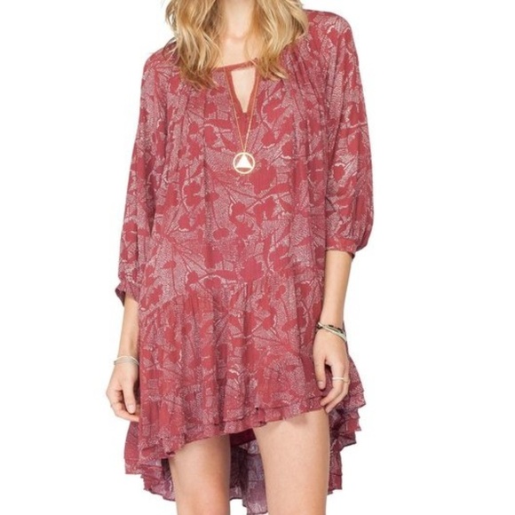 Gentle Fawn Dresses & Skirts - Gentle Fawn Collection Sonnet Mini Henna Floral